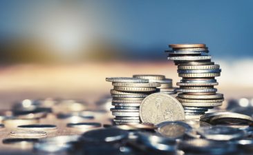 coins stacked on top of each other