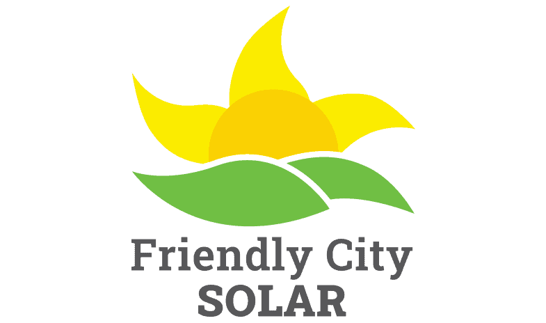 Logo for the Friendly City Solar Program Friendly City Solar Program logo