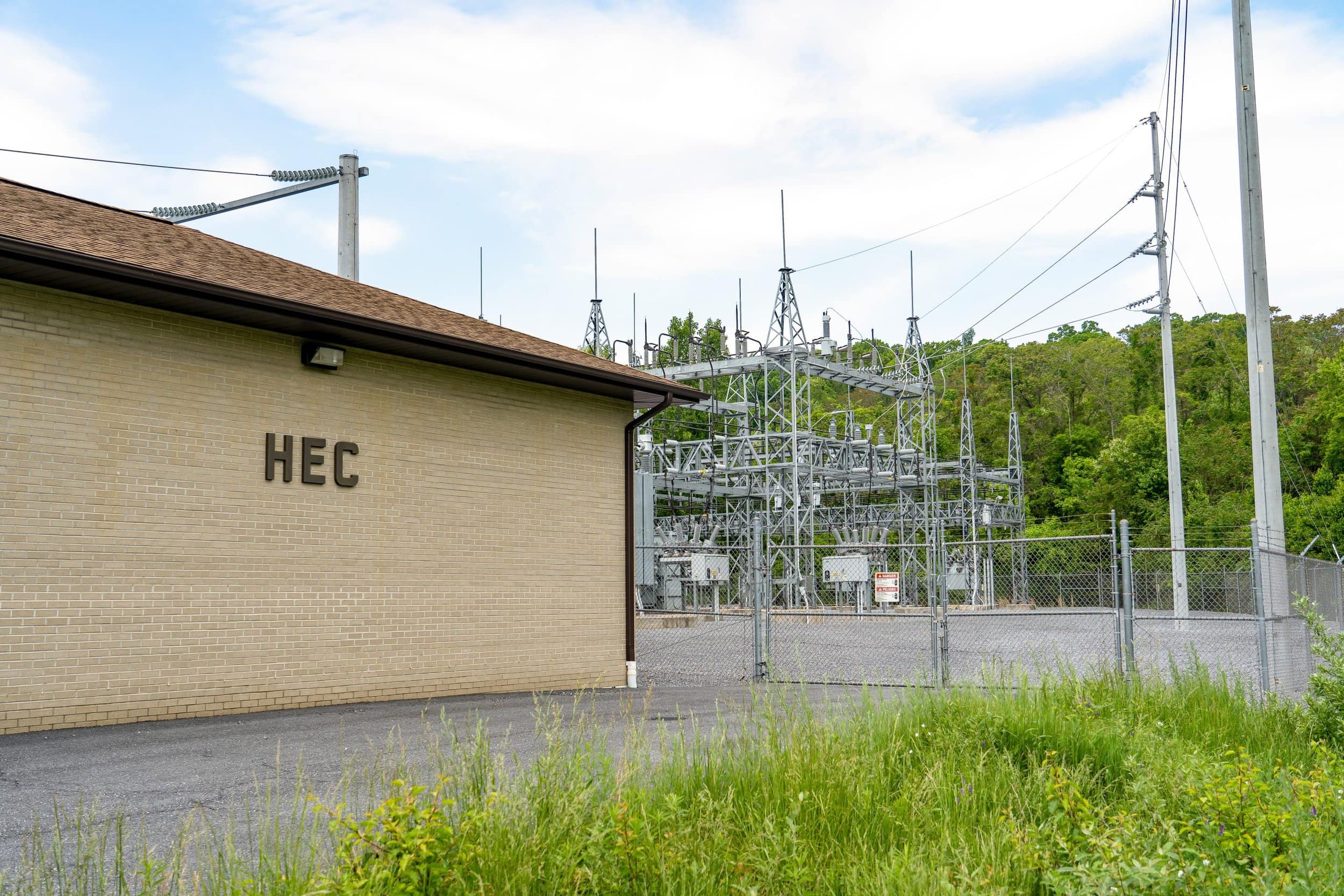 HEC Harrisonburg Electric Commission sub station
